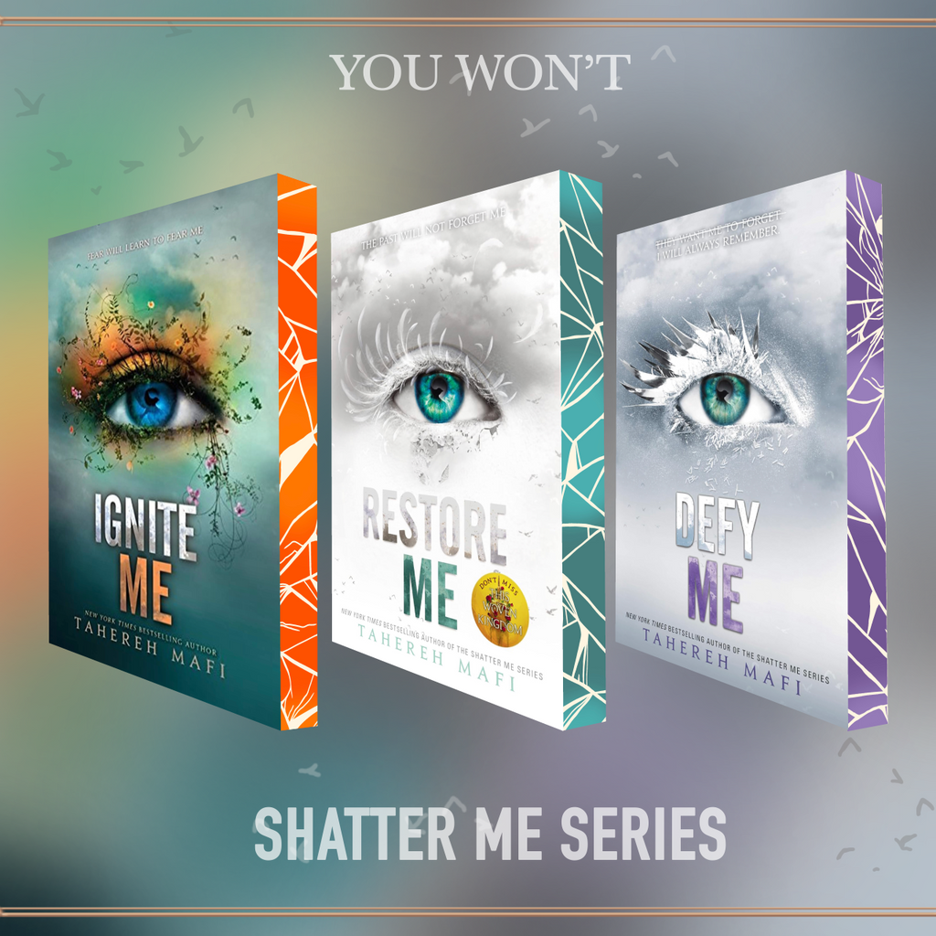 Shatter Me Series Exclusive Sprayed Edge Editions